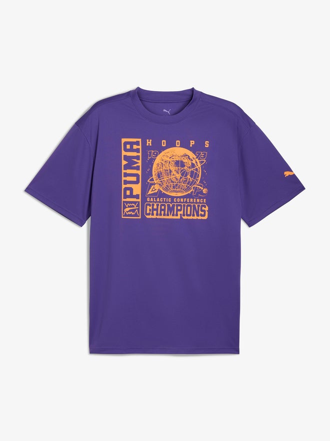 PUMA Men Hoopstel 1 Team T-Shirt - Image 1